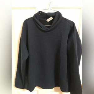 Funnel neck pullover